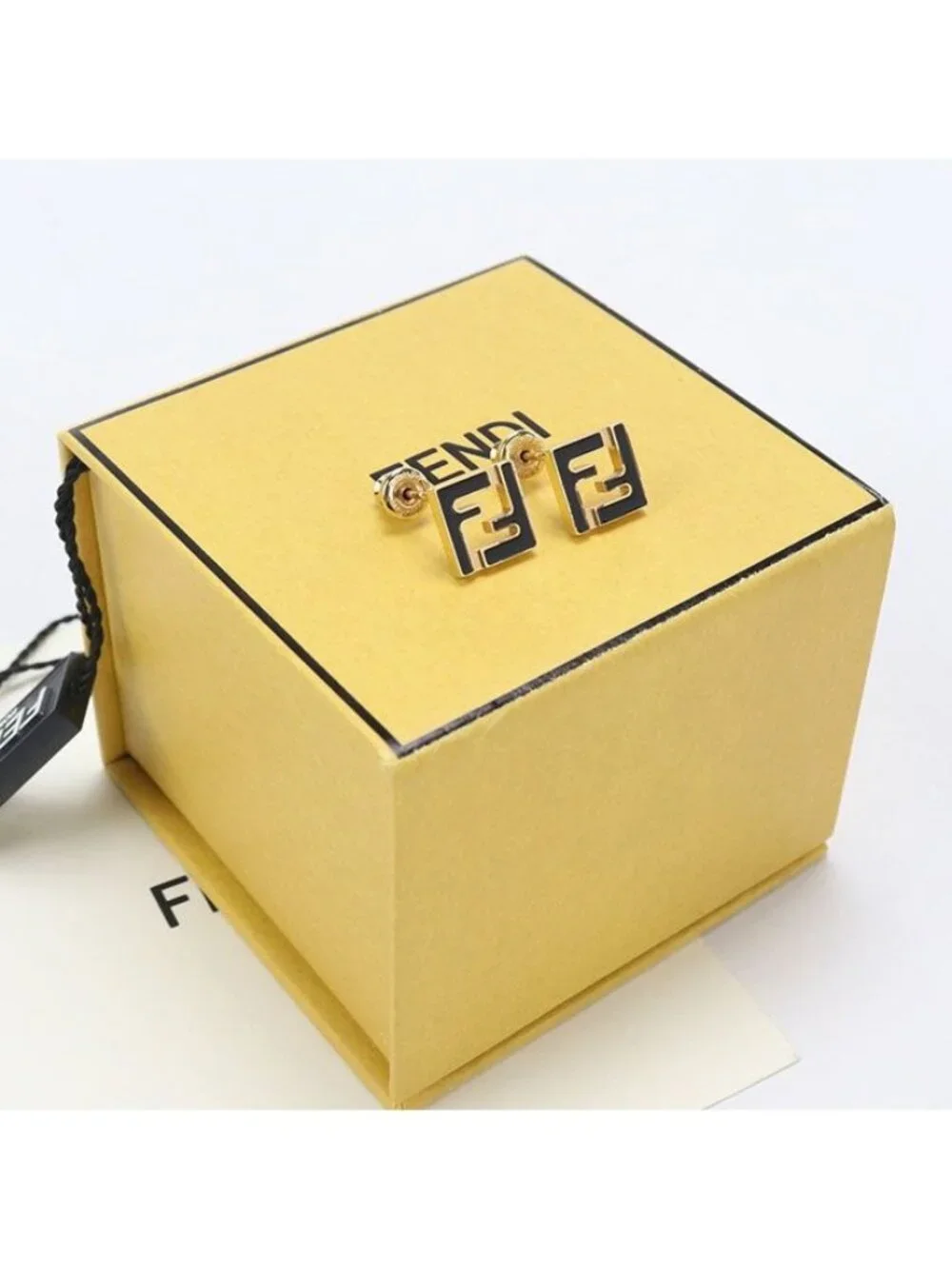 Fendi Forever Earrings Metal